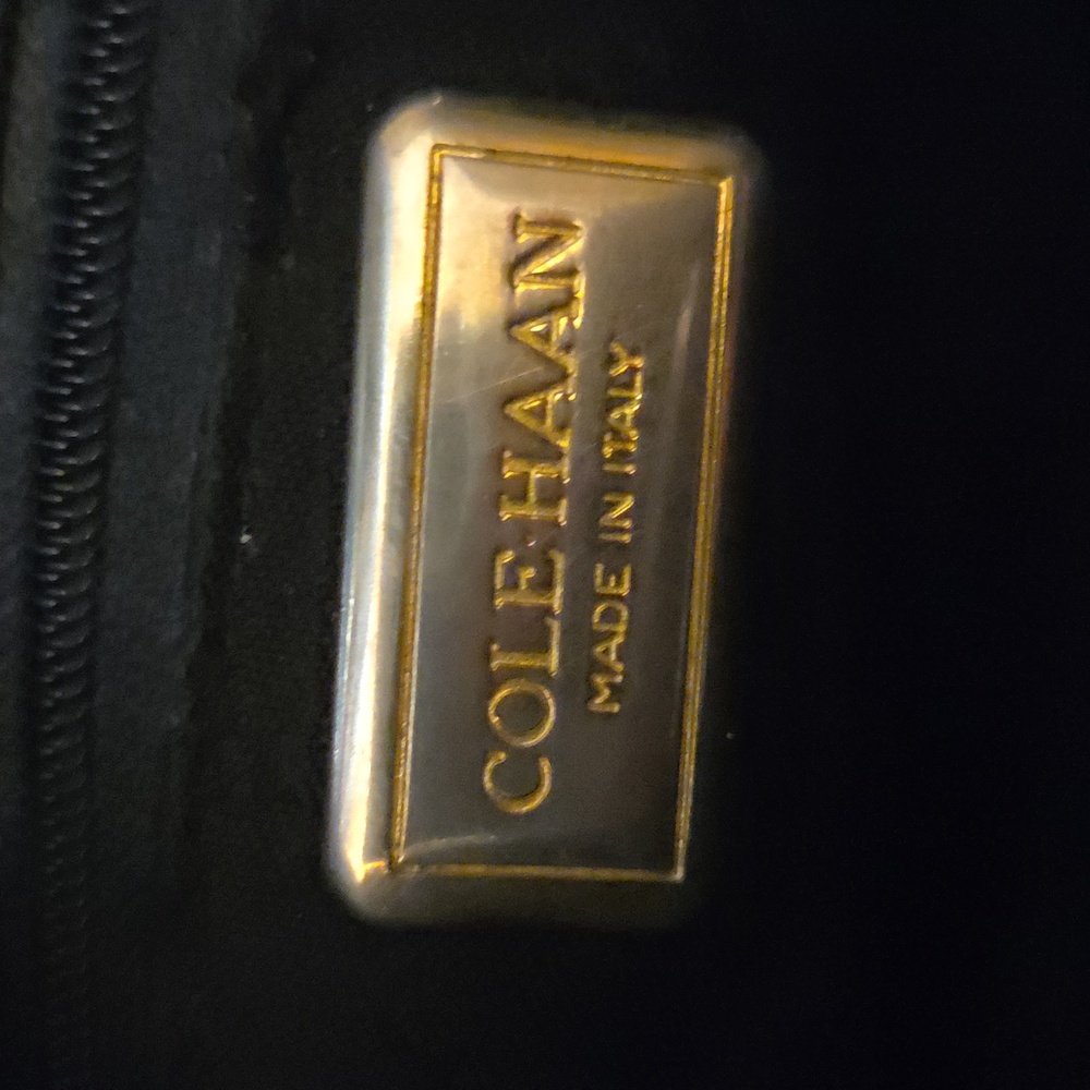 Cole Haan Black Leather Bag